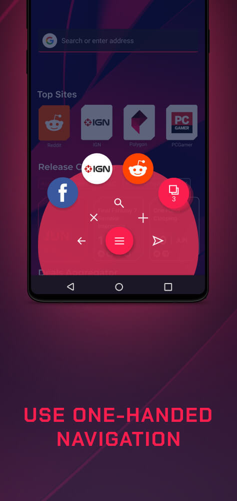 Opera GX: Gaming Browser Mod 1.8.7 APK feature