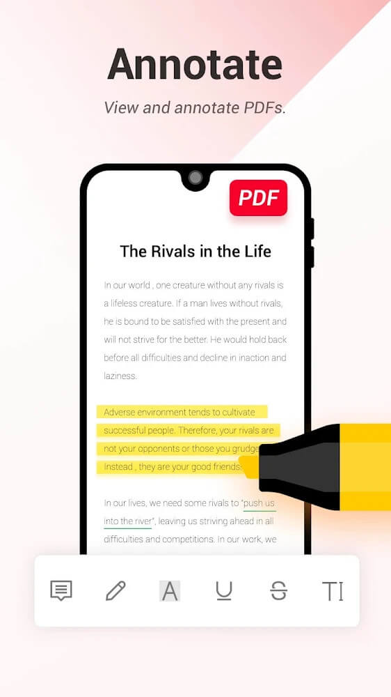 PDF Reader Pro Mod 6.9.2 APK for Android Screenshot 3