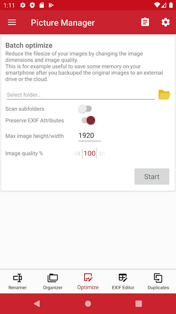 Picture Manager 5.6.0 APK feature