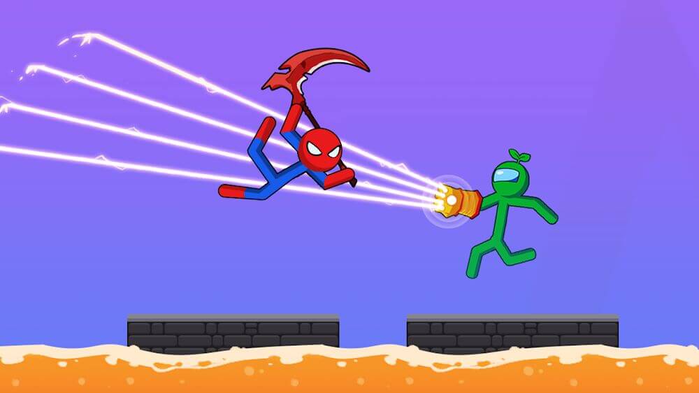 Poppy Stickman Fighting Mod 1.0.30 APK for Android Screenshot 1