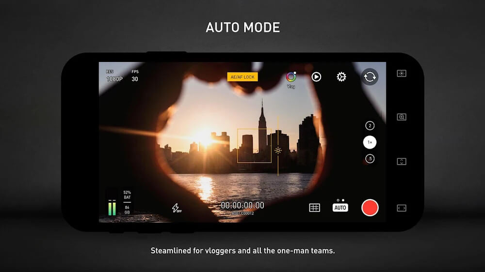 Protake – Mobile Cinema Camera Mod 3.0.6 APK feature