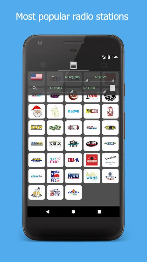 RadioNet Radio Online Mod 2.02 APK for Android Screenshot 5