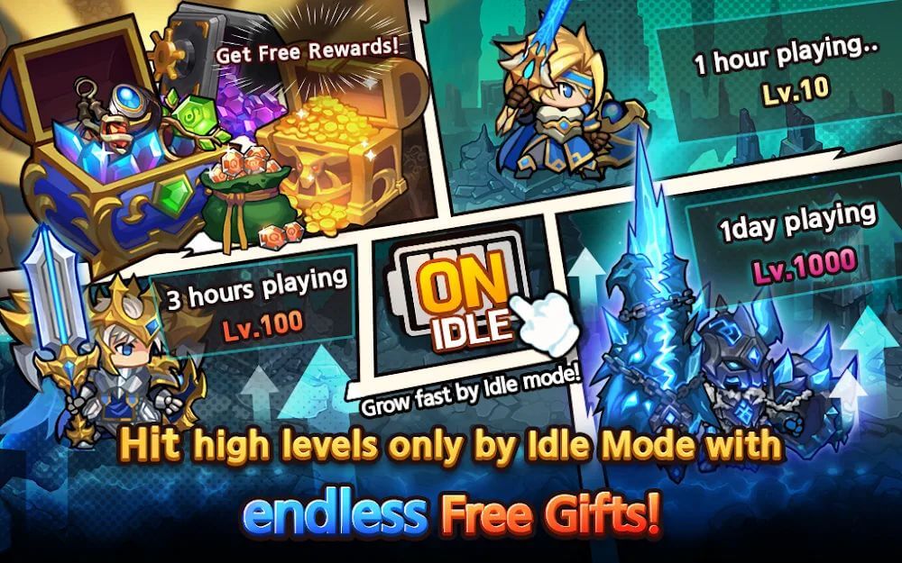 Raid the Dungeon 1.50.1 APK feature