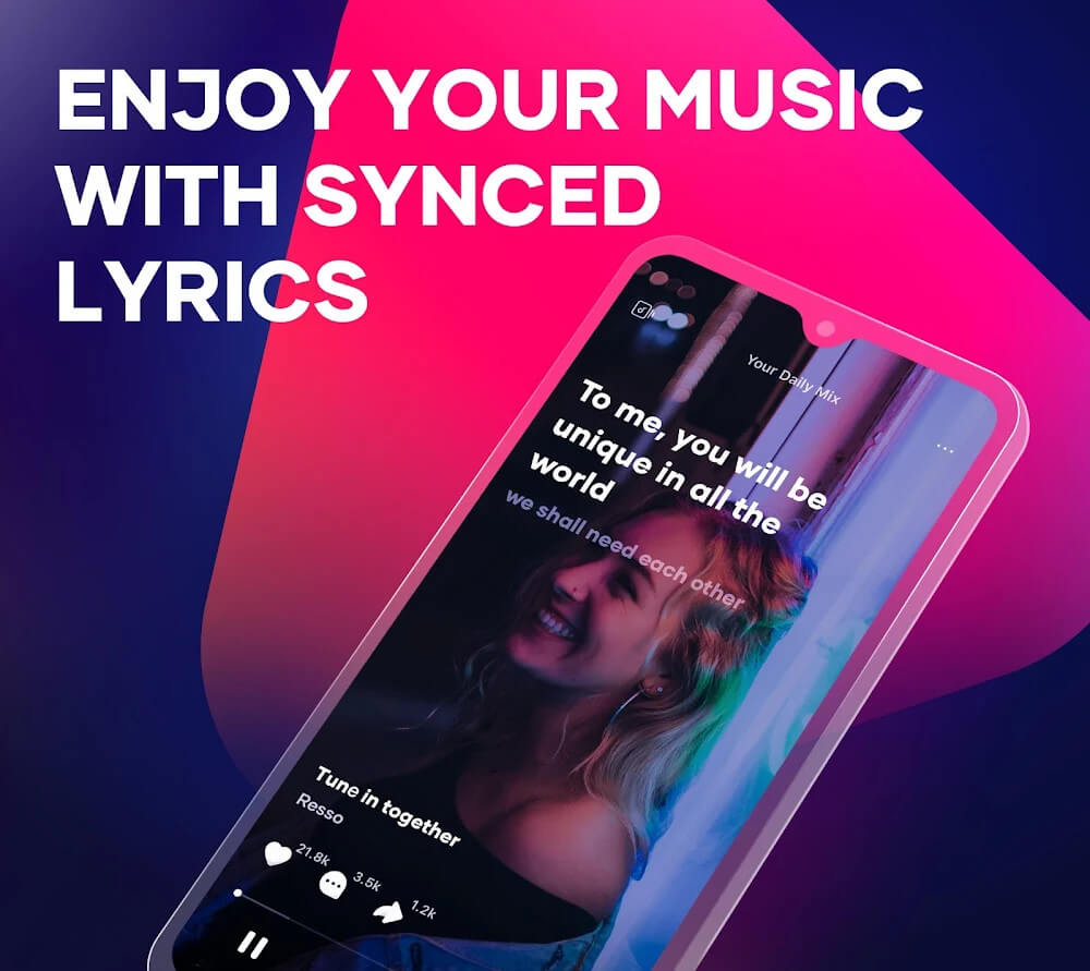 Resso Music Mod 3.0.0 APK for Android Screenshot 1