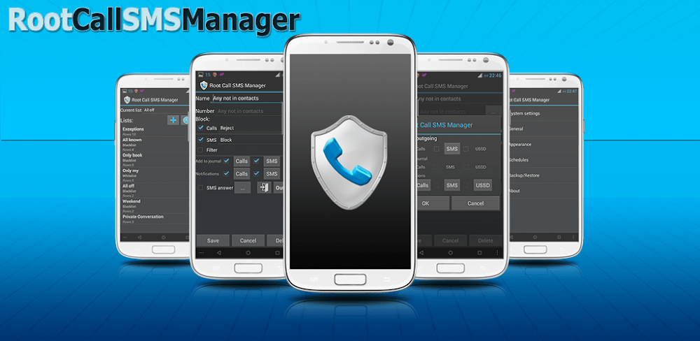 Root Call SMS Manager Mod 1.24b2 APK feature