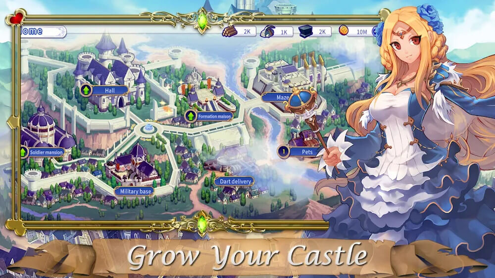 Royal Knight Tales Mod 1.0.25 APK feature