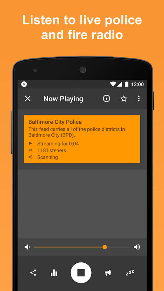 Scanner Radio Pro Mod 8.1.2 APK for Android Screenshot 1