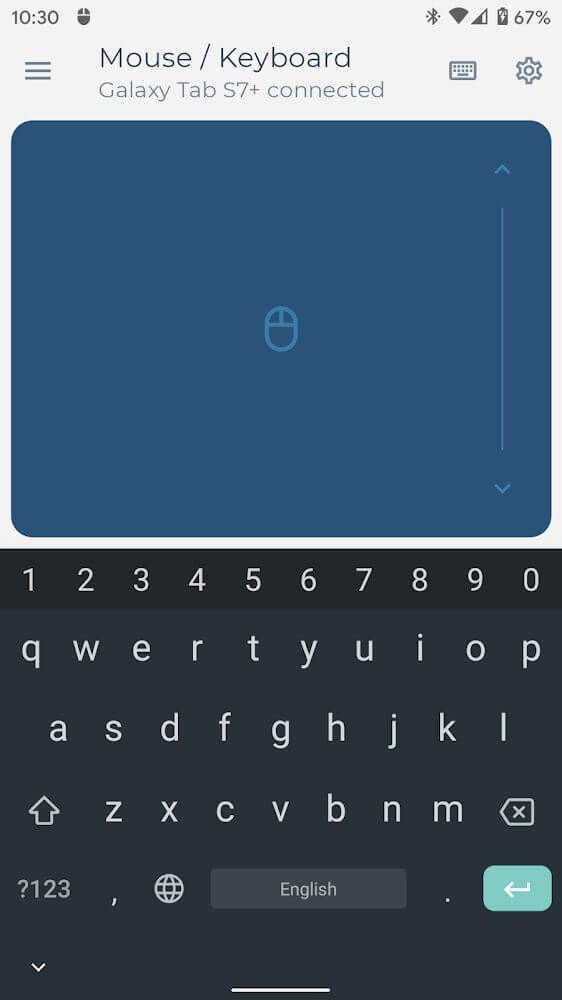 Bluetooth Keyboard & Mouse 6.1.3 APK feature