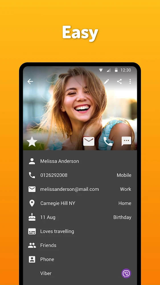 Simple Contacts Pro Mod 6.22.7 APK for Android Screenshot 1