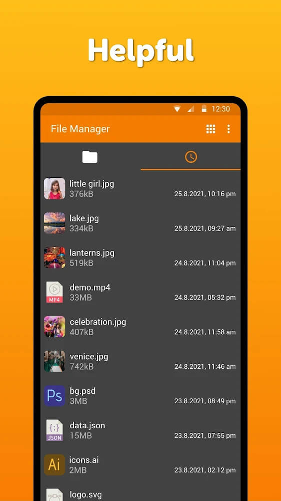 Simple File Manager Pro Mod 6.16.1 APK for Android Screenshot 1