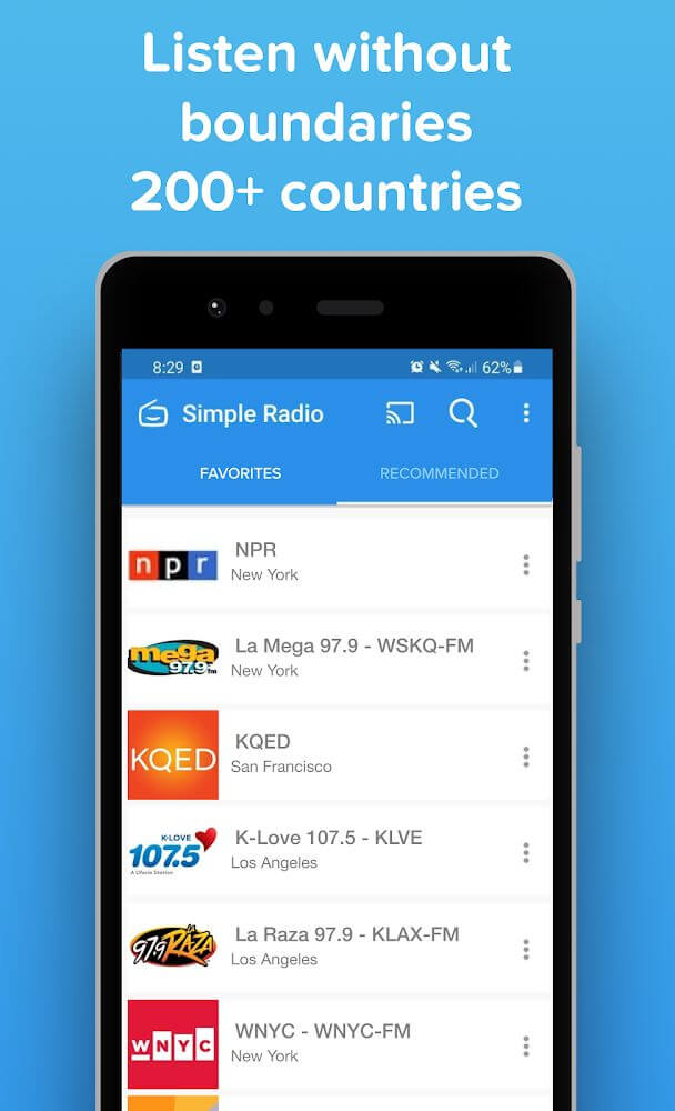 Simple Radio Mod 5.9.0 b701 APK for Android Screenshot 1