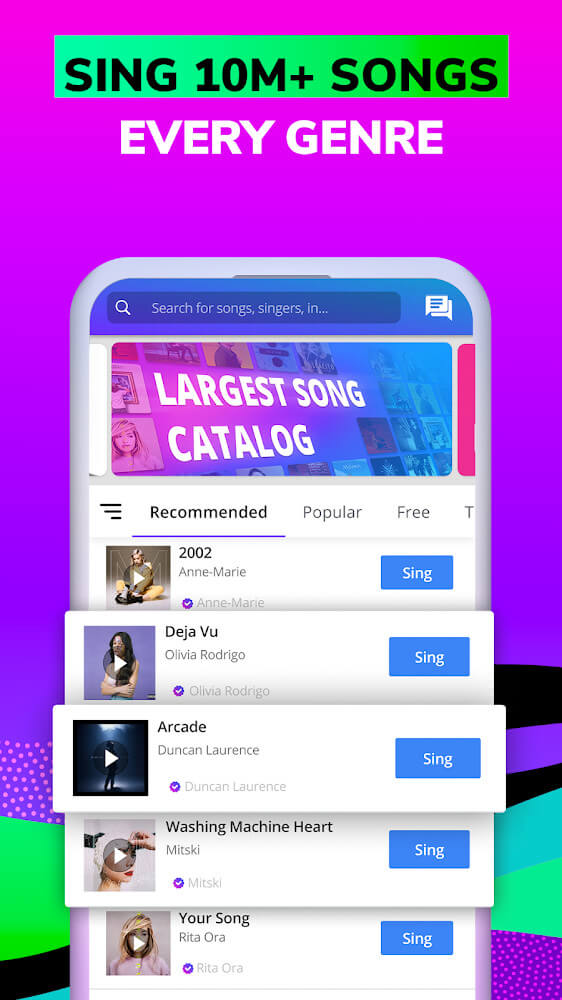 Smule Mod 11.5.3 APK for Android Screenshot 5