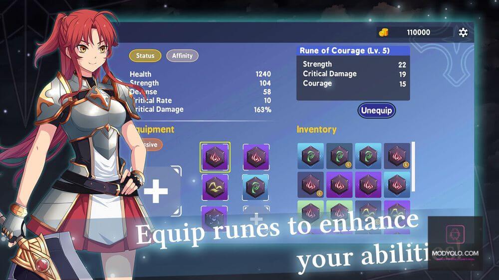 Soul Spira: Rise of the Scarlet Knight Mod 0.7 APK for Android Screenshot 1