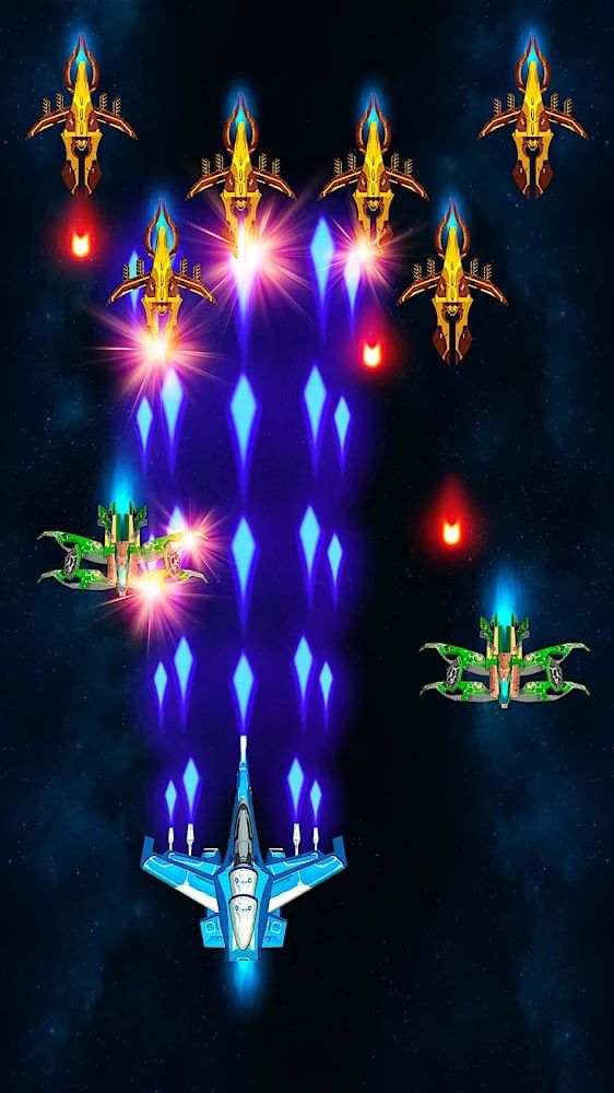 Space Shooter: Star Squadron Mod 1.0.46 b52 APK feature