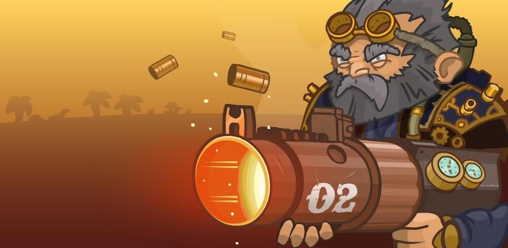 Steampunk Defense Mod 20.32.640 APK for Android Screenshot 1