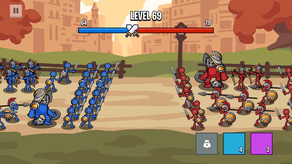 Stick Battle: War of Legions Mod 2.7.0 APK for Android Screenshot 1