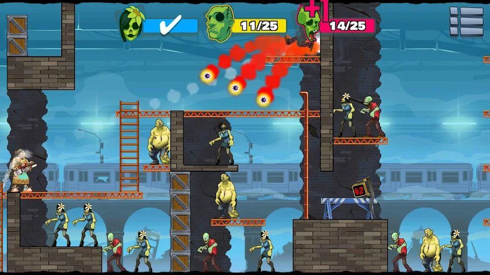 Stupid Zombies 3 2.42 APK feature