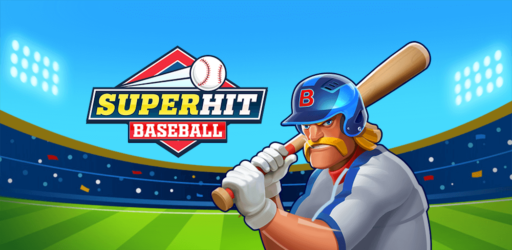 Super Hit Baseball Mod 4.5.7 APK for Android Screenshot 1