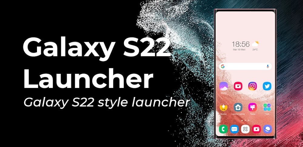 Super S22 Launcher Mod 2.4 APK feature