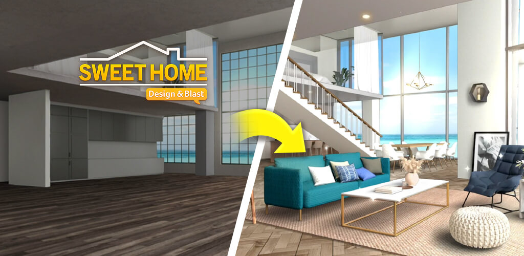 Sweet Home: Design Blast Mod 24.0125.00 APK feature