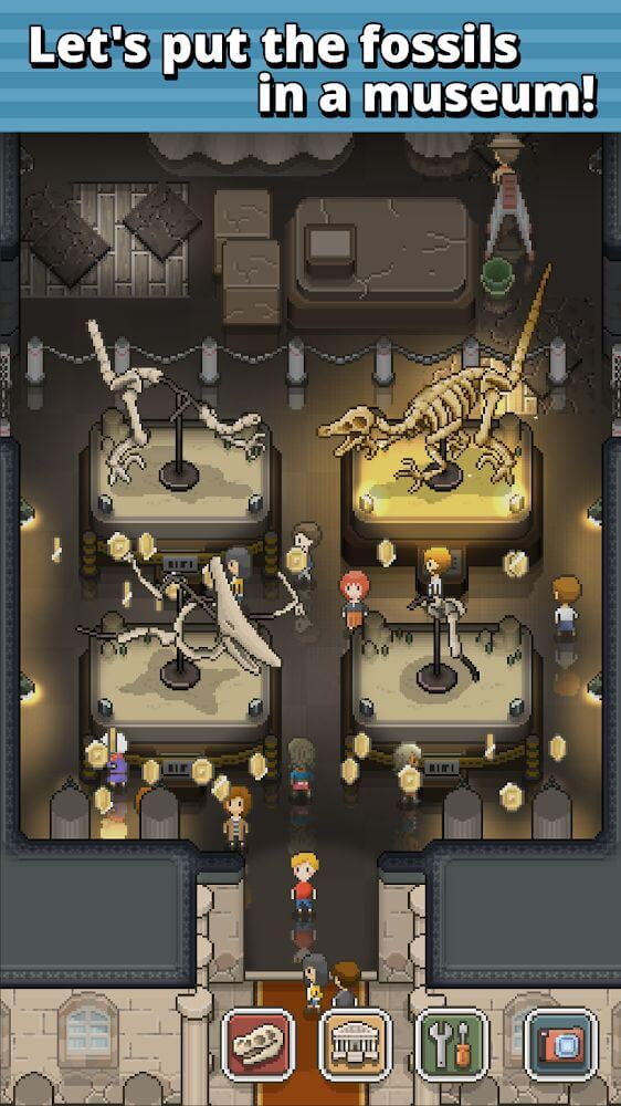 TAP! DIG! MY MUSEUM! 1.9.8 APK feature