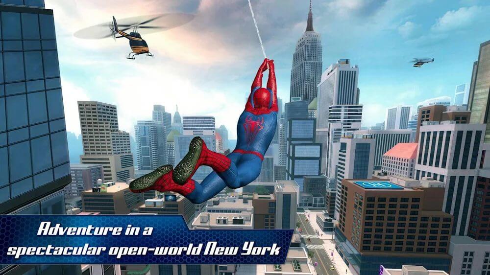 The Amazing Spider-Man 2 Mod 1.2.8d APK feature