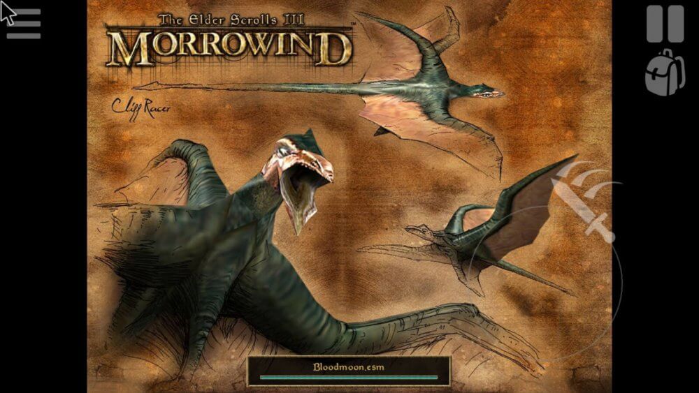 The Elder Scrolls III: Morrowind 1.1 APK feature