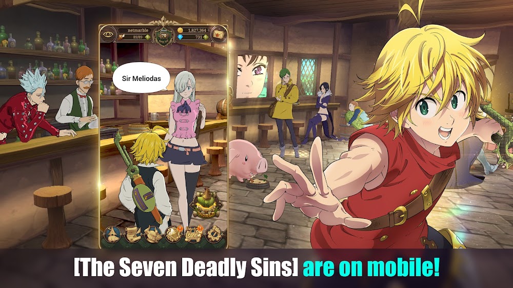 The Seven Deadly Sins 2.38.1 APK feature