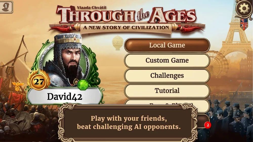 Through the Ages Mod 2.15.501 APK feature