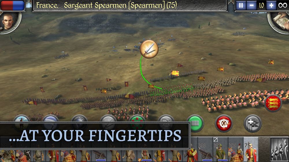 Total War: MEDIEVAL II 1.4RC10 APK feature