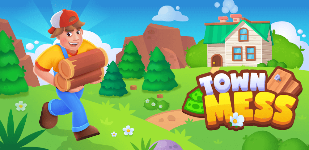 Town Mess – Building Adventure Mod 1.7.2 APK for Android Screenshot 1