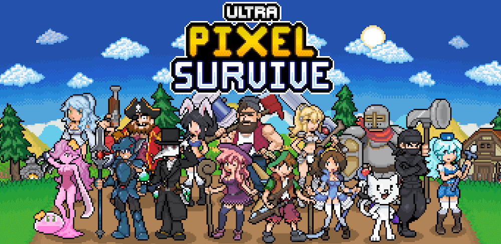 Ultra Pixel Survive Mod 1.0.9.8 APK for Android Screenshot 1