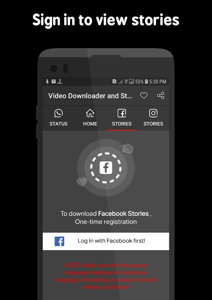 Video Downloader and Stories Mod 9.6.9 APK feature