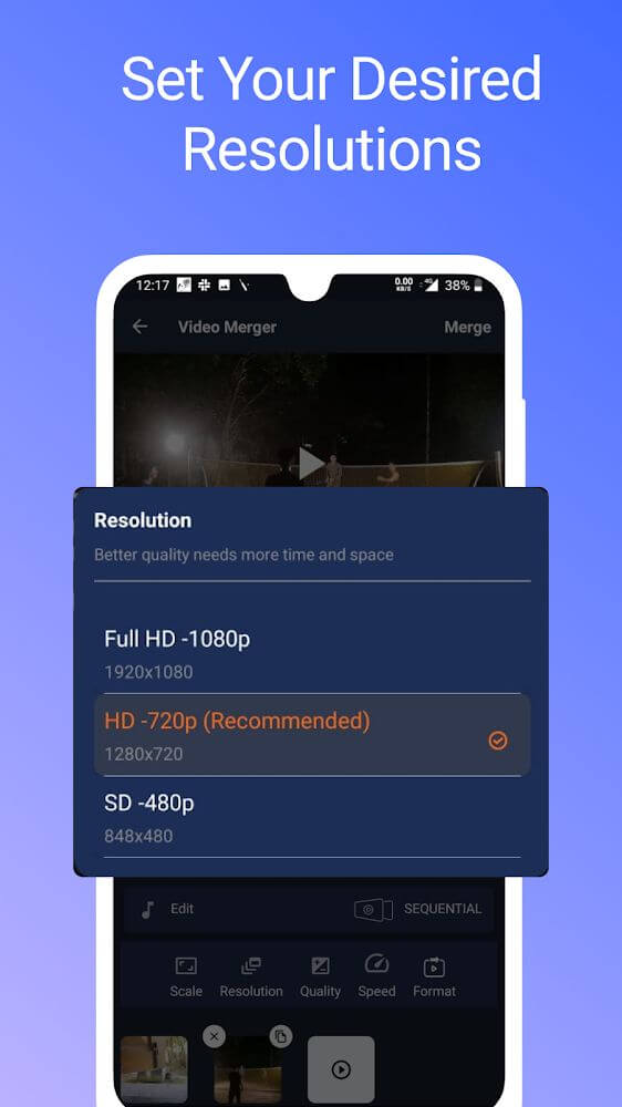 Video Merger Mod 3.0.1 APK for Android Screenshot 1