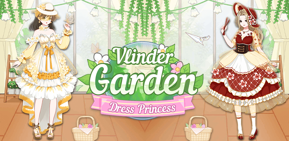 Vlinder Garden Dress Princess Mod 1.7.7 APK for Android Screenshot 1