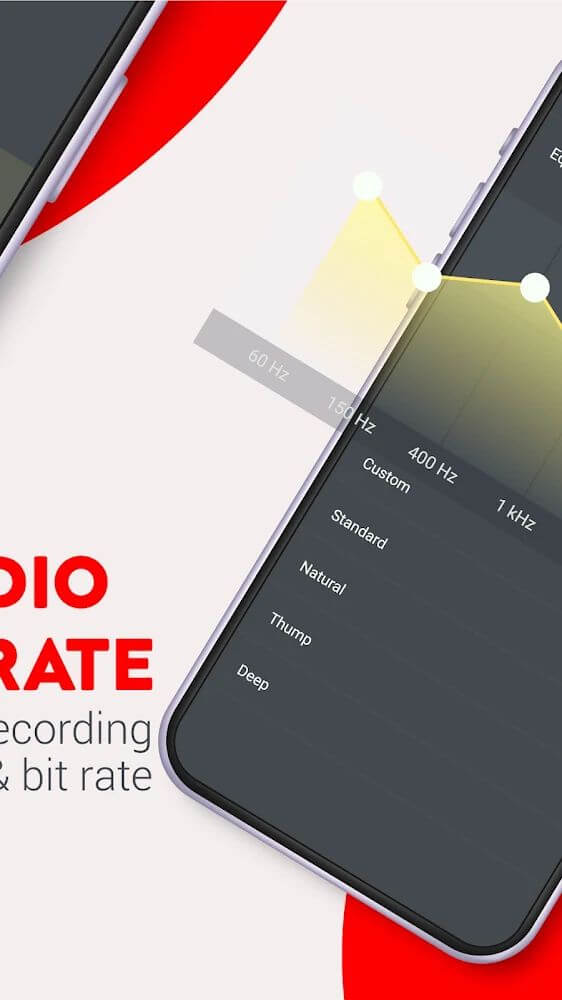 Audio Recorder Mod 1.3.12 APK feature