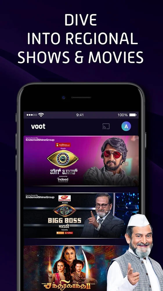 Voot Select Mod 4.5.3 APK for Android Screenshot 1