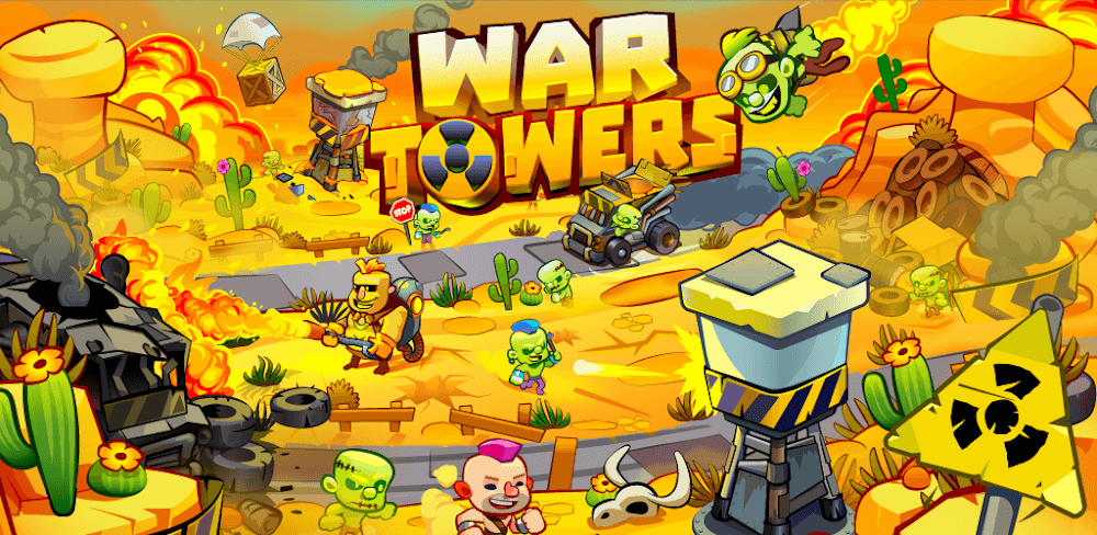 War Towers – Base Wave Defense Mod 14.0.15 APK for Android Screenshot 1