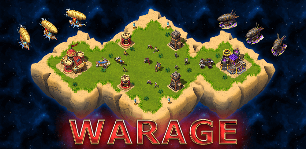 Warage Mod 0.185 APK for Android Screenshot 1