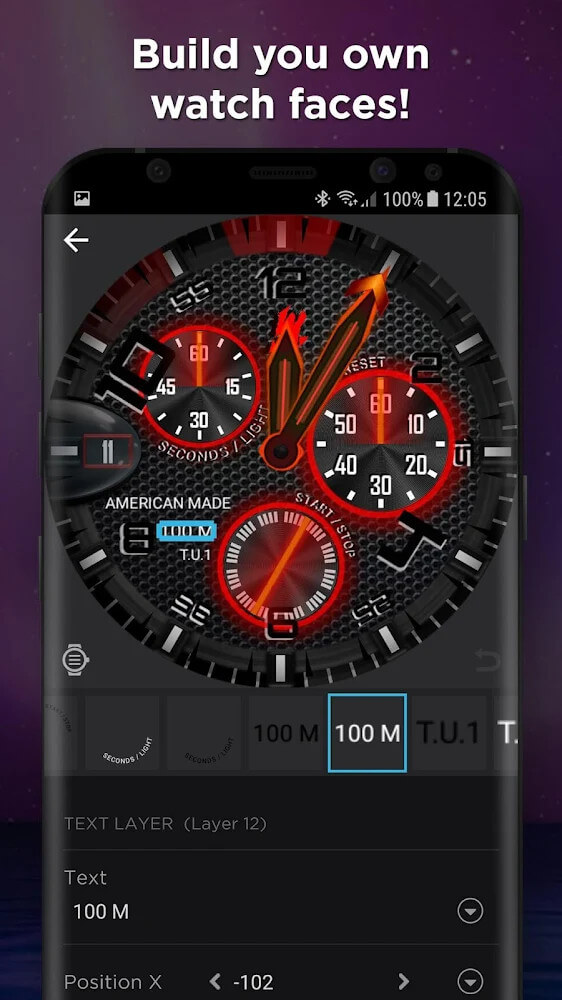 WatchMaker Mod 4.3.1 APK for Android Screenshot 1