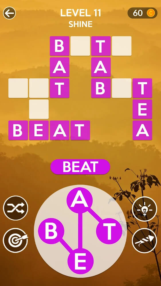 Wordscapes Mod 2.1.2 APK for Android Screenshot 1