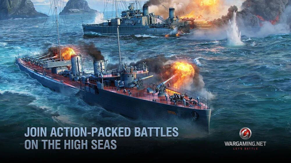 World of Warships Blitz Mod 6.3.0 APK feature