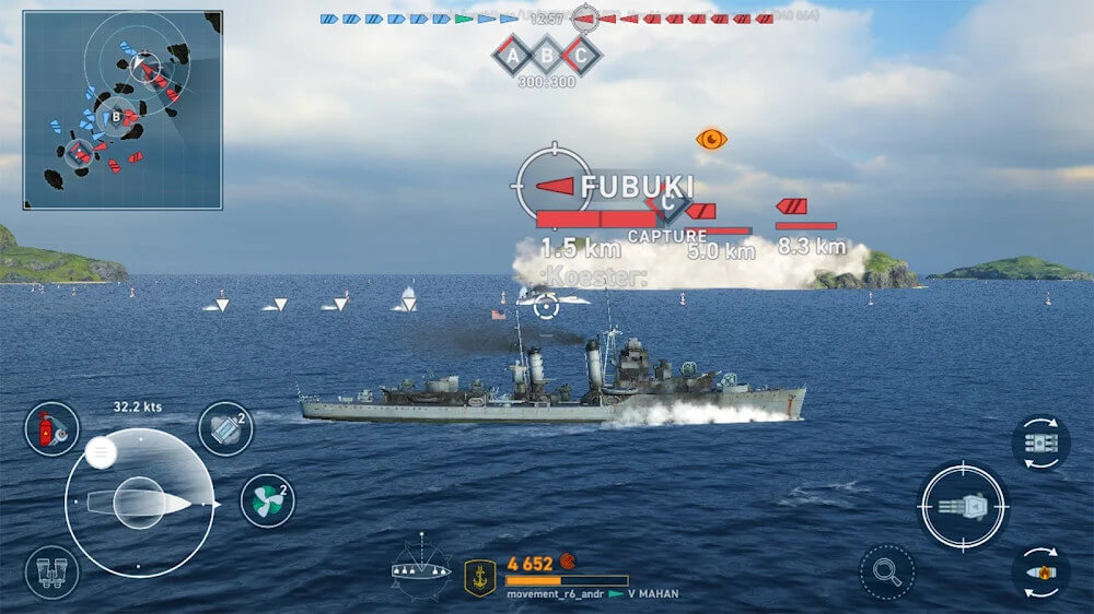 World of Warships: Legends 5.0.1.3 APK feature