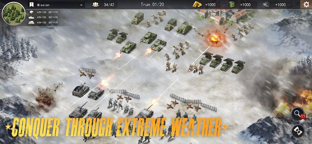World War 2: Strategy Battle 566 APK feature