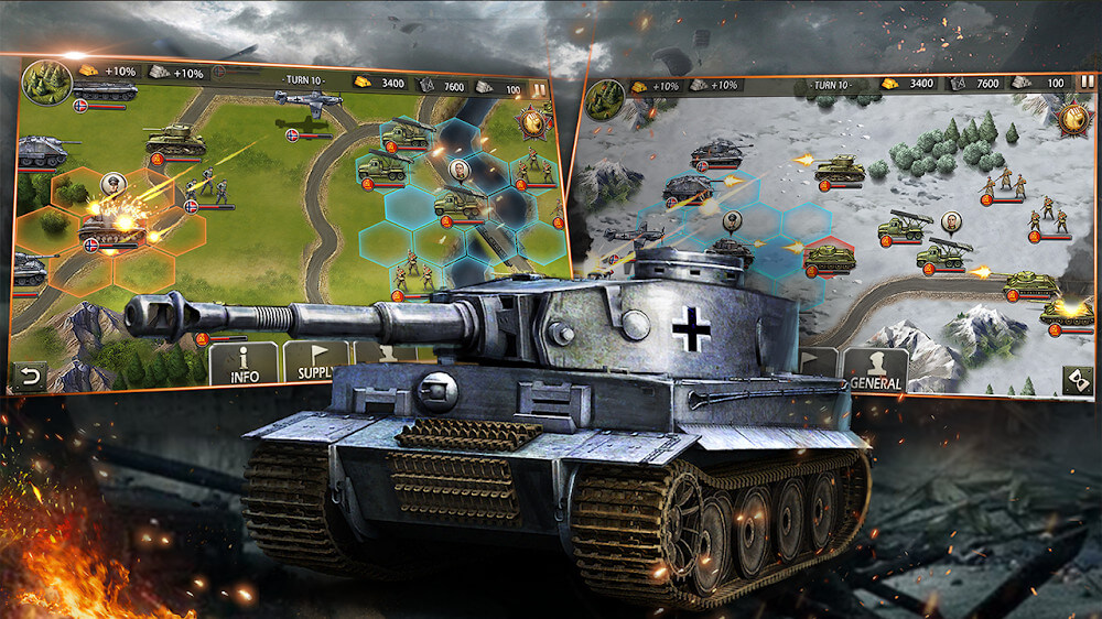 World War 2:WW2 Strategy Games Mod 3.2.0 APK feature