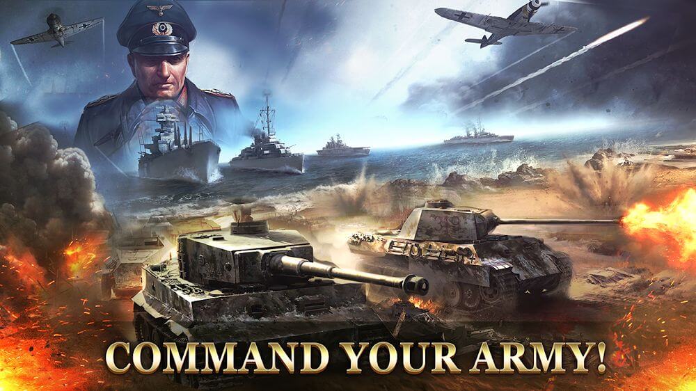 WW2: World War Strategy Games Mod 3.1.1 APK feature