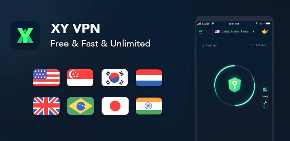 XY VPN Mod 4.7.962 APK feature