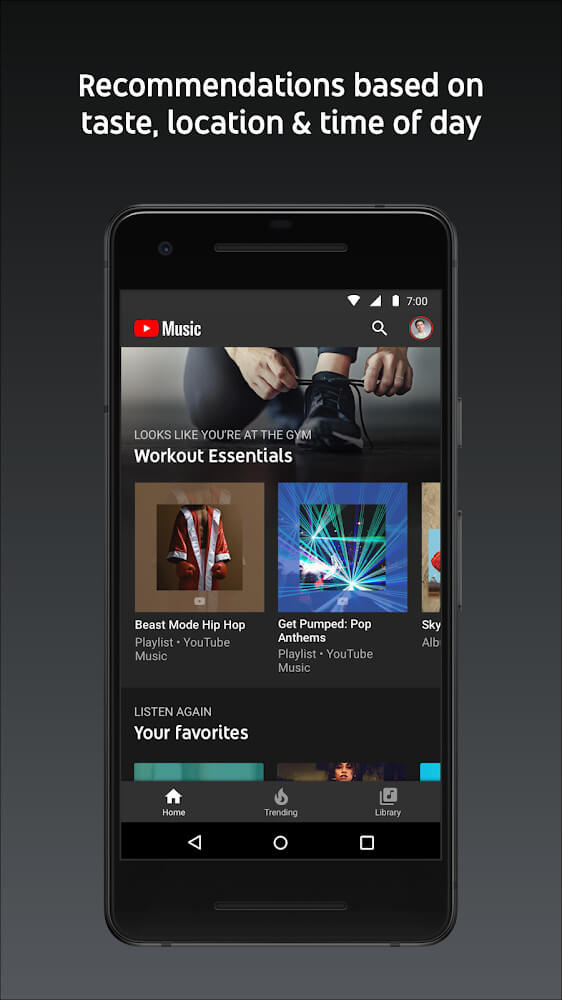 YouTube Music 6.40.52 APK feature