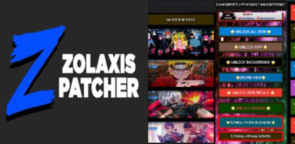 Zolaxis Patcher Mod 2.9 APK feature