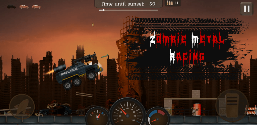 Zombie Metal Racing 1.2 APK feature